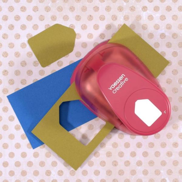 Vaessen Creative Motivstanzer Etikette super jumbo
