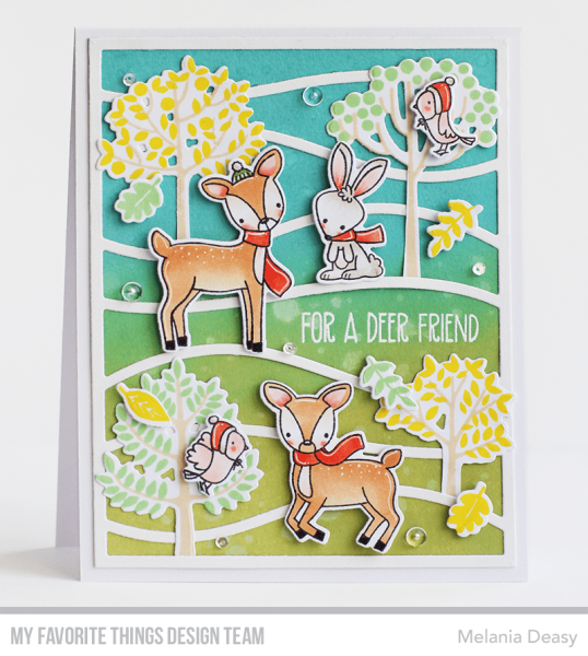 My Favorite Things Die-namics "Snow Drifts Cover-Up" | Stanzschablone | Stanze | Craft Die