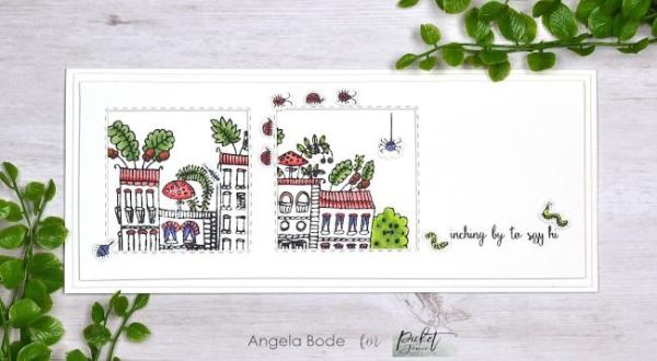 Picket Fence Studios Bugville 4x6 Inch Metal  Die (BB-139D)