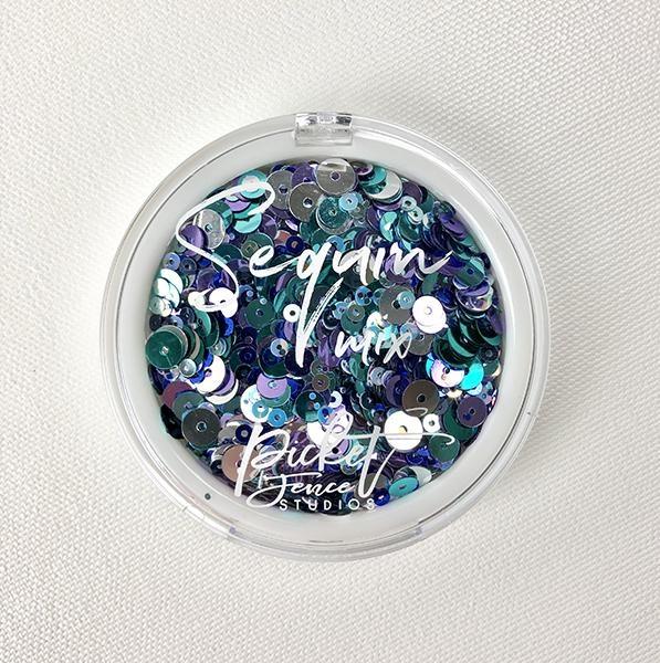 Picket Fence Studios Mermaid Water Sequin Mix  Pailetten