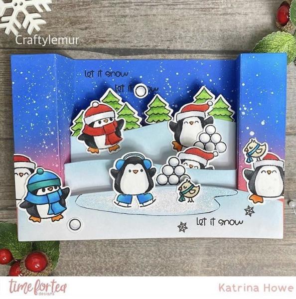 Time For Tea Dies Display Card Set Metal 