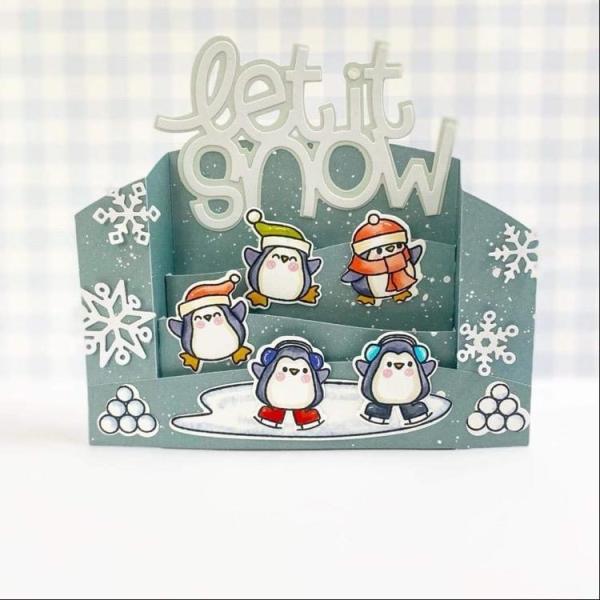Time For Tea Dies Display Card Set Metal 