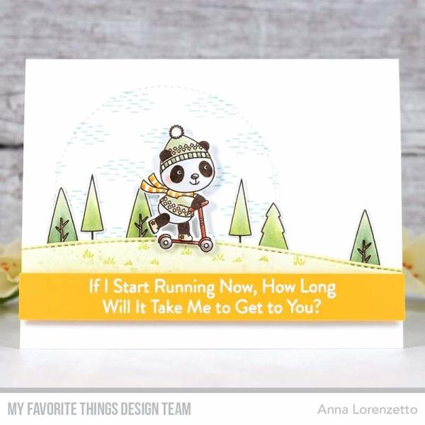My Favorite Things Stempelset "Pandas at Play" Clear Stamp Set