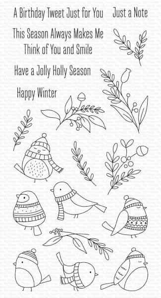 My Favorite Things Stempelset "Winter Songbird" Clear Stamp Set