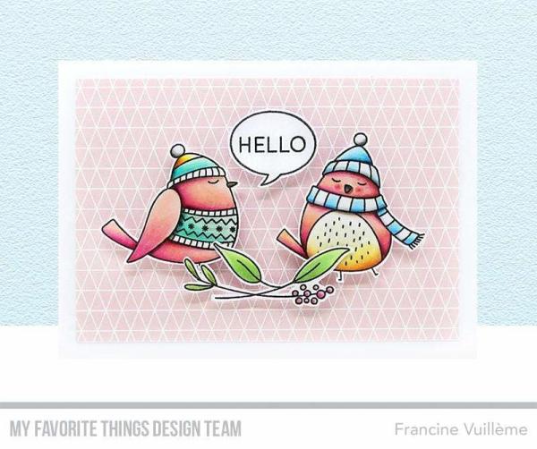 My Favorite Things Stempelset "Winter Songbird" Clear Stamp Set