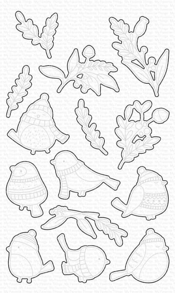 My Favorite Things Die-namics "Winter Songbird" | Stanzschablone | Stanze | Craft Die