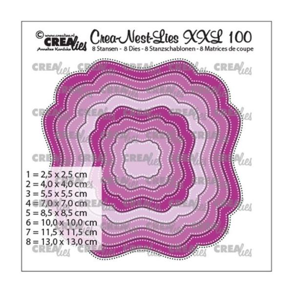 Crealies - Crea-Nest-Lies XXL Fantasieform A 