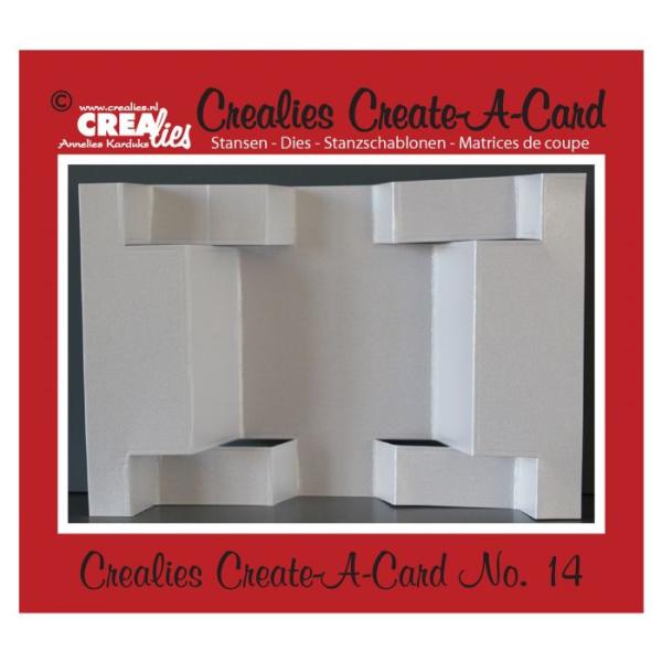 Crealies - Create A Card Stanzschablone no.14 