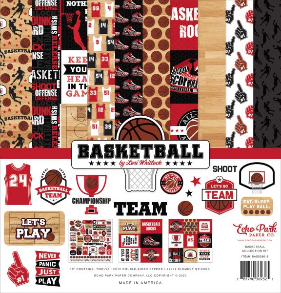 Echo Park "Basketball" 12x12" Collection Kit