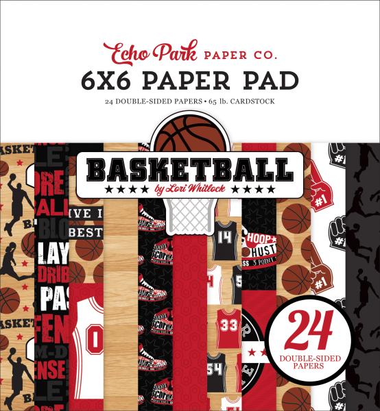 Echo Park "Basketball" 6x6" Paper Pad