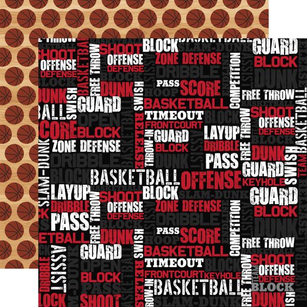 Echo Park "Basketball" 6x6" Paper Pad