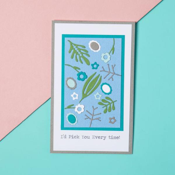 Sizzix Thinlits Craft Die-Set - Folk florals