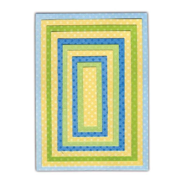 Sizzix Thinlits Craft Die-Set - Rectangles #2