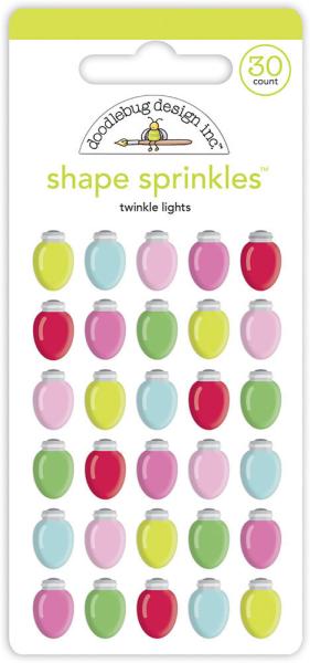 Doodlebug Design Twinkle Lights Shape Sprinkles 