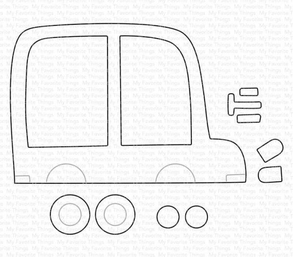 My Favorite Things Die-namics "Critter Caravan" | Stanzschablone | Stanze | Craft Die