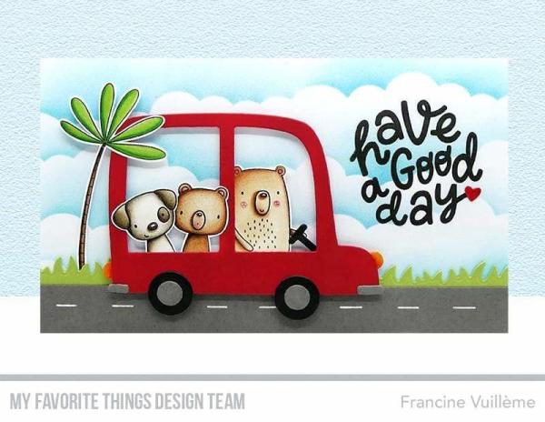 My Favorite Things Die-namics "Critter Caravan" | Stanzschablone | Stanze | Craft Die