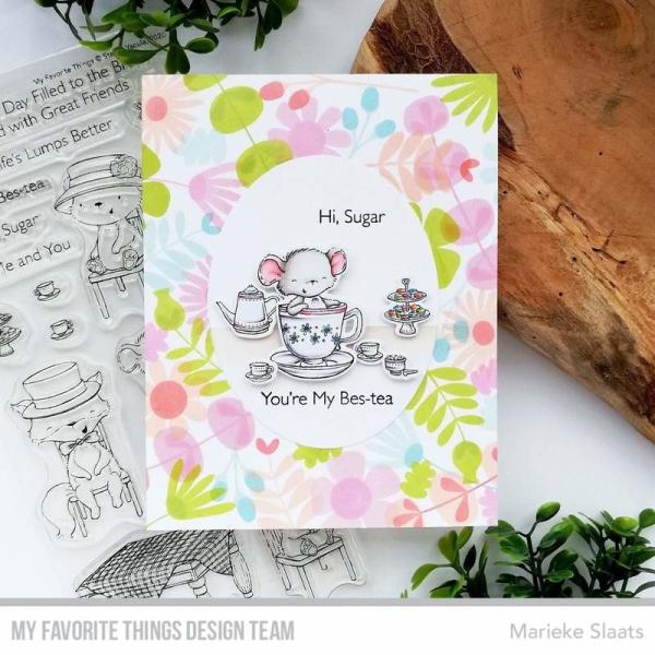 My Favorite Things Die-namics "Tea Party" | Stanzschablone | Stanze | Craft Die