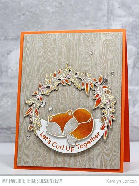 My Favorite Things Stempelset "Let's Curl Up" Clear Stamp Set