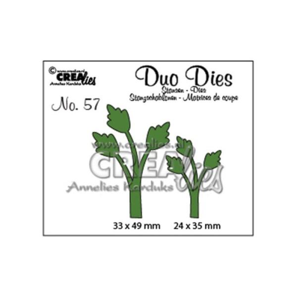 Crealies - Duo dies Blätter 