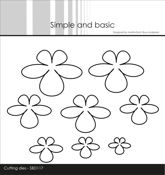 Simple and Basic "Sweet Flowers " Die