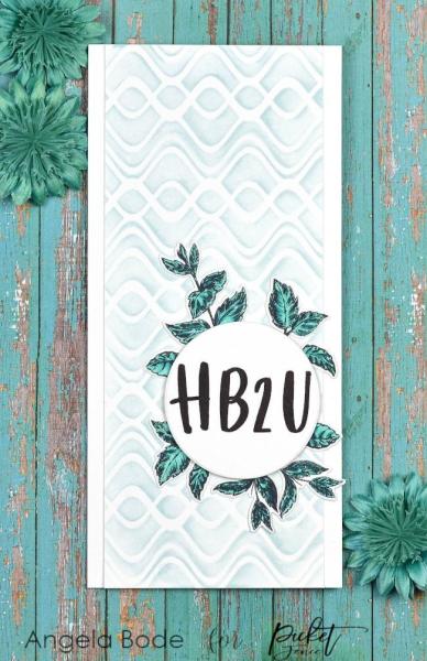 Picket Fence Studios Leaves for Flowers 4x6 Inch Metal  Die (F-142D)
