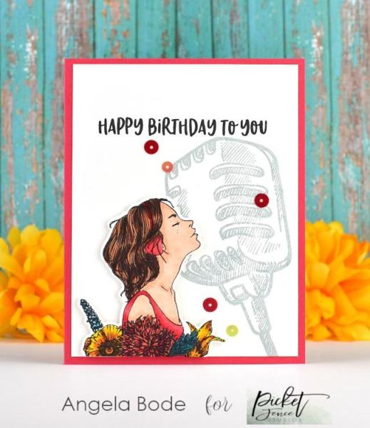 Picket Fence Studios Do Good Recklessly 6x6 Inch Clear Stamps 