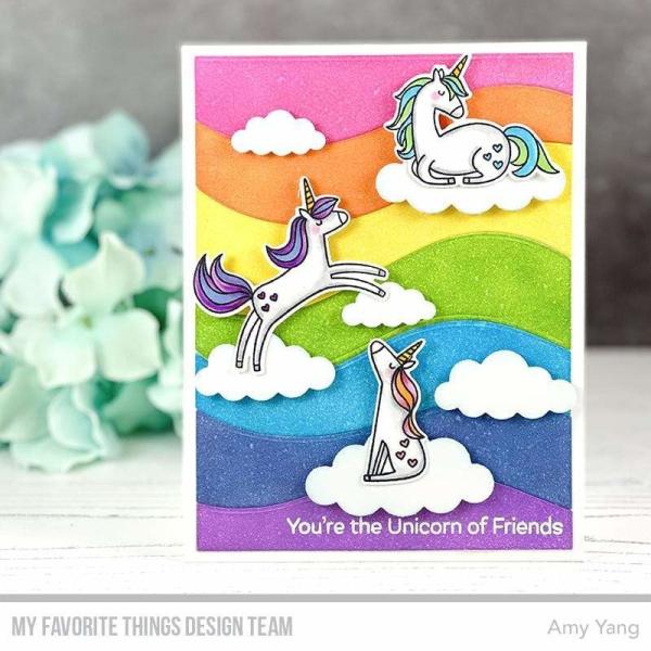 My Favorite Things Maze Shapes "orns Clear Stamps"