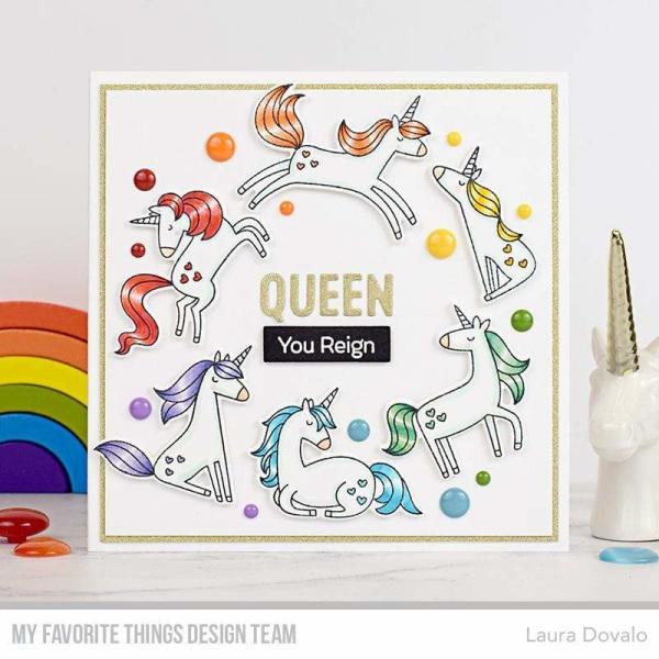 My Favorite Things Maze Shapes "orns Clear Stamps"