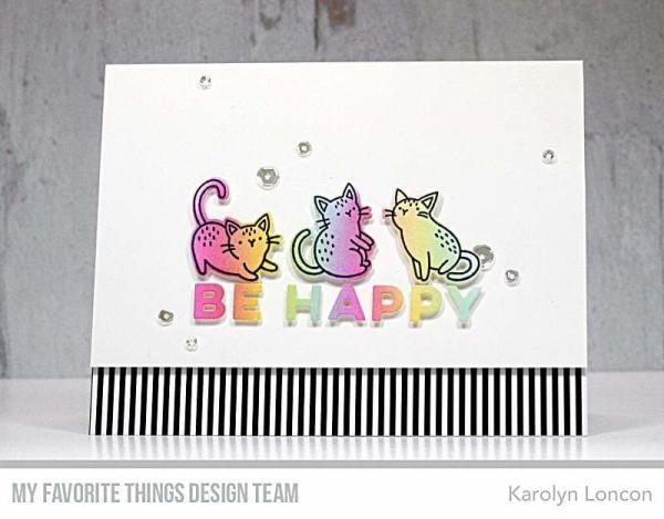My Favorite Things Stempelset "Mini Meows" Clear Stamp Set