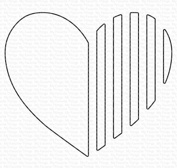 My Favorite Things Die-namics "Love Lines" | Stanzschablone | Stanze | Craft Die