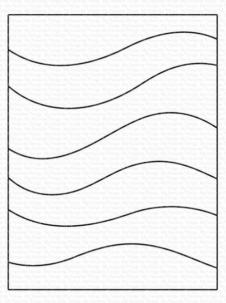 My Favorite Things Die-namics "Wave Cover-Up"