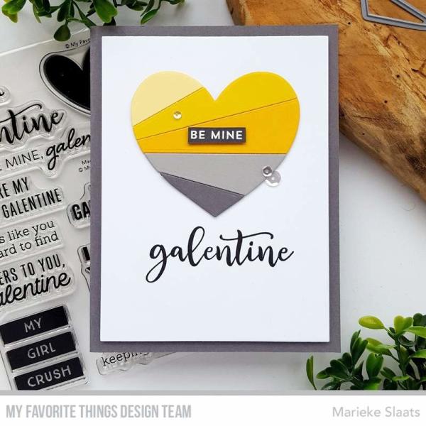 My Favorite Things Stempelset "My Galentine" Clear Stamp