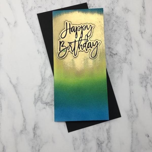 Picket Fence Studios Aurora Borealis 6x6 Inch Clear Stamps 