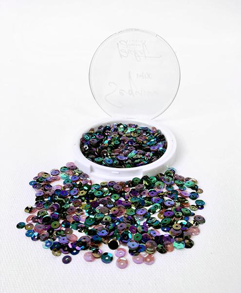 Picket Fence Studios Green Fairy Sequin Mix  Pailetten