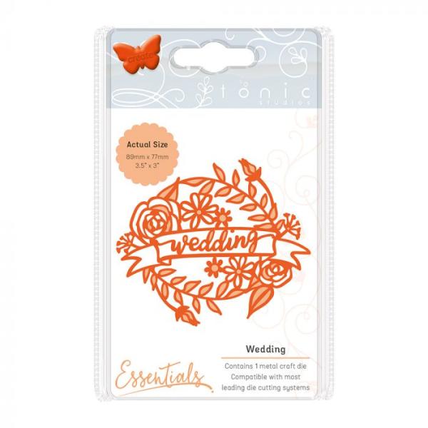 Tonic Studios - Stanze - Essentials Miniature Moments Stanzschablone Wedding 