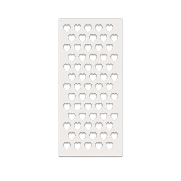 Polkadoodles Stencil Love Heart 1 - Schablone  (PD8122)