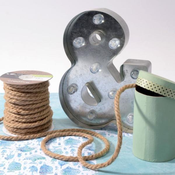 Vaessen Naturband "Jute Schnur " 15mx6mm