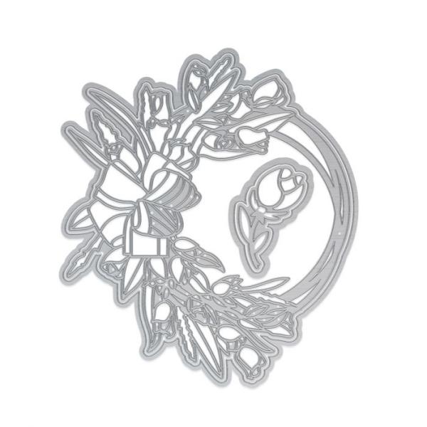 Tonic Studios - Stanze - Stanzschablone Set Frame Rose Garden 