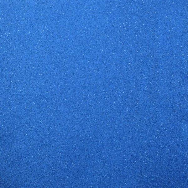  Florence - Glitzerpapier 12x12" Blau selbstklebend