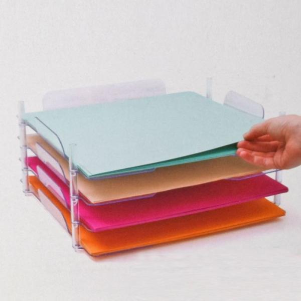 We R Memory Keepers - Stapelbare Papierfächer 12" 4pcs