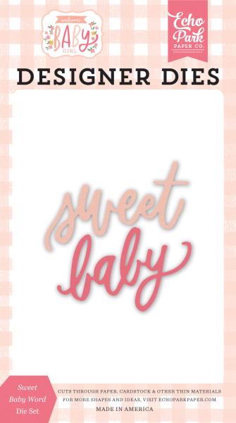 Echo Park "Sweet Baby" Die | Craft Die | Stanzschablone | Stanze