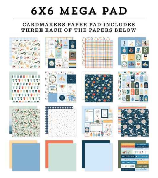 Echo Park "Echo Park " 6x6" Cardmakers Mega Pad