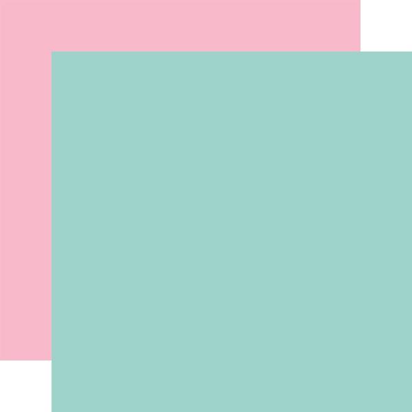 Echo Park "Welcome Easter" 12x12" Coordinating Solids Paper - Cardstock