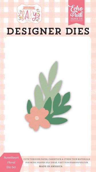 Echo Park "Sweetheart Floral" Die Set | Craft Die | Stanzschablone | Stanze
