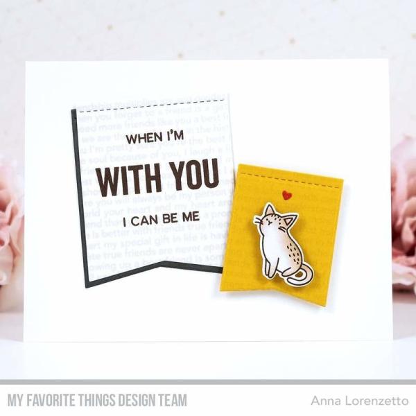 My Favorite Things Stempel "What Friendship Means" Clear Stamp