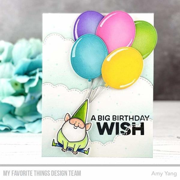 My Favorite Things Stempelset "Big Birthday Wishes" Clear Stamp