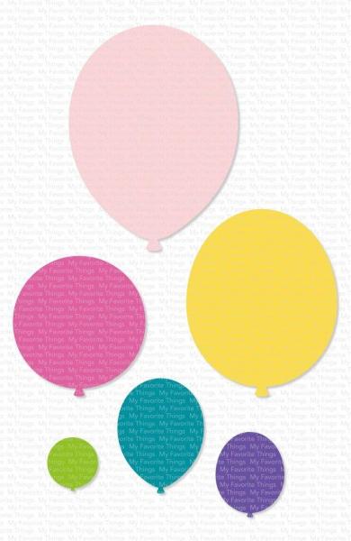 My Favorite Things Die-namics "Balloon STAX" | Stanzschablone | Stanze | Craft Die