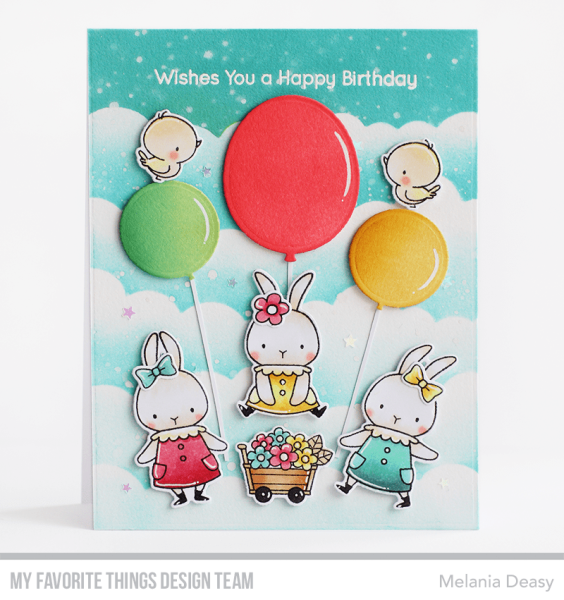 My Favorite Things Die-namics "Balloon STAX" | Stanzschablone | Stanze | Craft Die