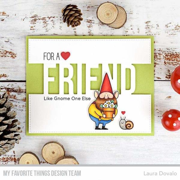 My Favorite Things Die-namics "Friend" | Stanzschablone | Stanze | Craft Die