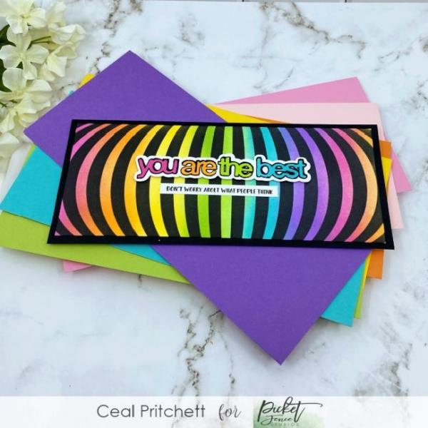 Picket Fence Studios You are the Best Word  Die (PFSD-168)